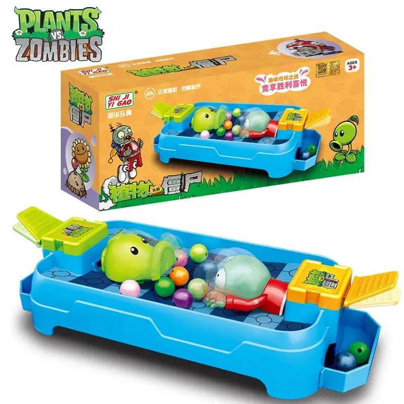 Plants vs Zombies Competitive Battle Series Pac-Man Board Game with Zombie Character Ornaments - Classic Interactive Stress Relief Game for Kids Boys, Interactive Games For Kids