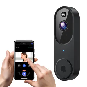 1080P Wireless Doorbell Camera, Smart WiFi Video Doorbell, AI Human Detection, Two-Way Audio, Night Vision, Cloud Storage, Instant Alert, 2.4Ghz WiFi, Outdoor Security Camera, Rechargeable Battery Powered