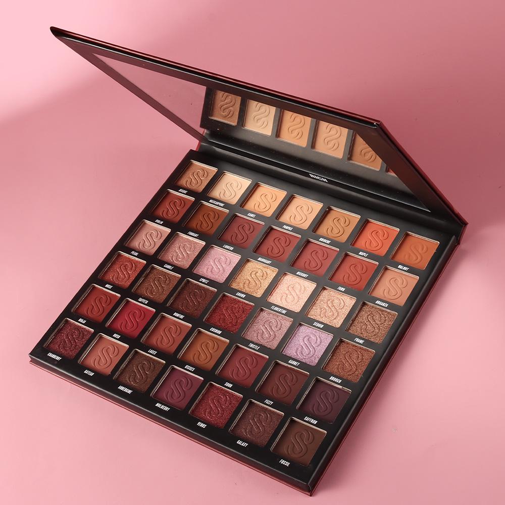 Waterproof Multi Color Eyeshadow Palette Viral Summer Makeup Trendy Party Gift Highly Pigmented Long Lasting and Easy to Blend Cosmetic