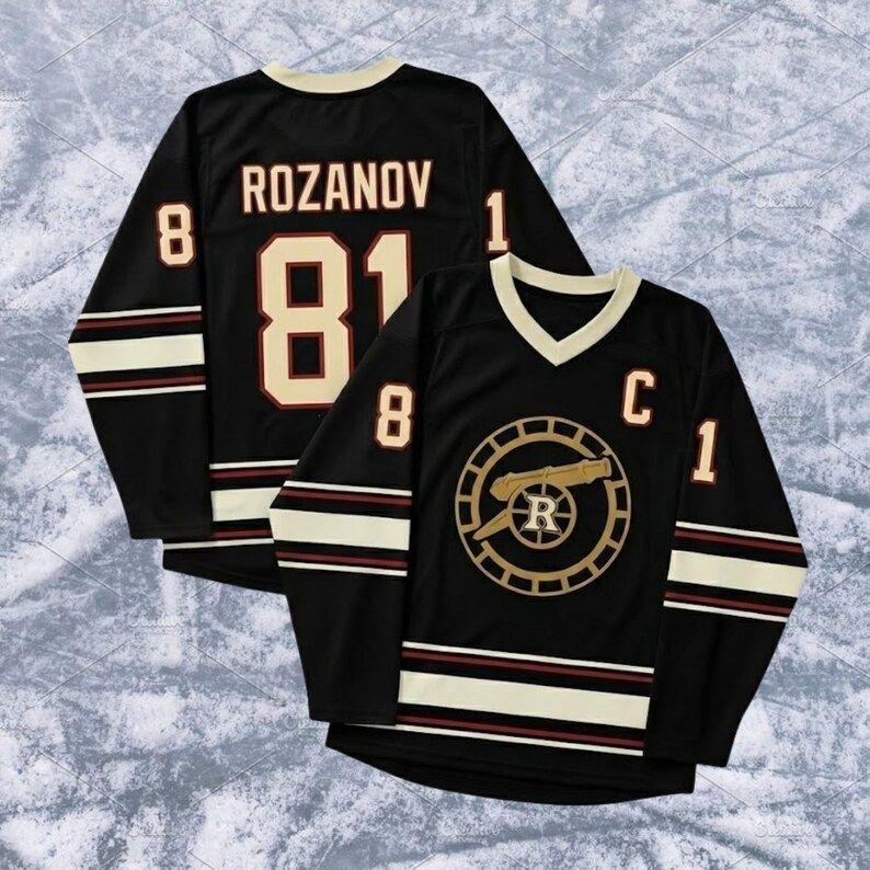 ROZANOV & HOLLANDER Hockey Jersey, Movie Inspired Shirt, Heated Rivalry Hookey Jersey, Ilya Rozanov Shane Hollander