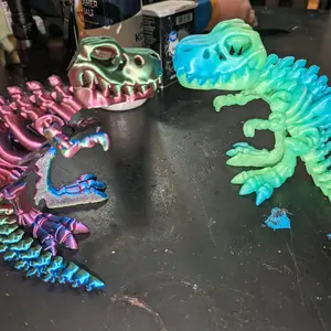 3D Printed-Bone T-Rex