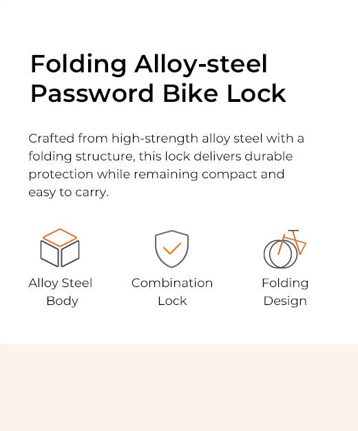 ENGWE 12th Anniversary Gift Set | 360° Aluminum Alloy Rearview Mirror + Folding Anti-Theft Lock | E-Bike Safety 2.