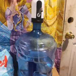 5 Gallon Water Table Pump Rechargeable Dispenser for 5 Gallon Bottle Bottom Loading Portable USB Charging Automatic Drinking Mini Jug for Camping Kitchen