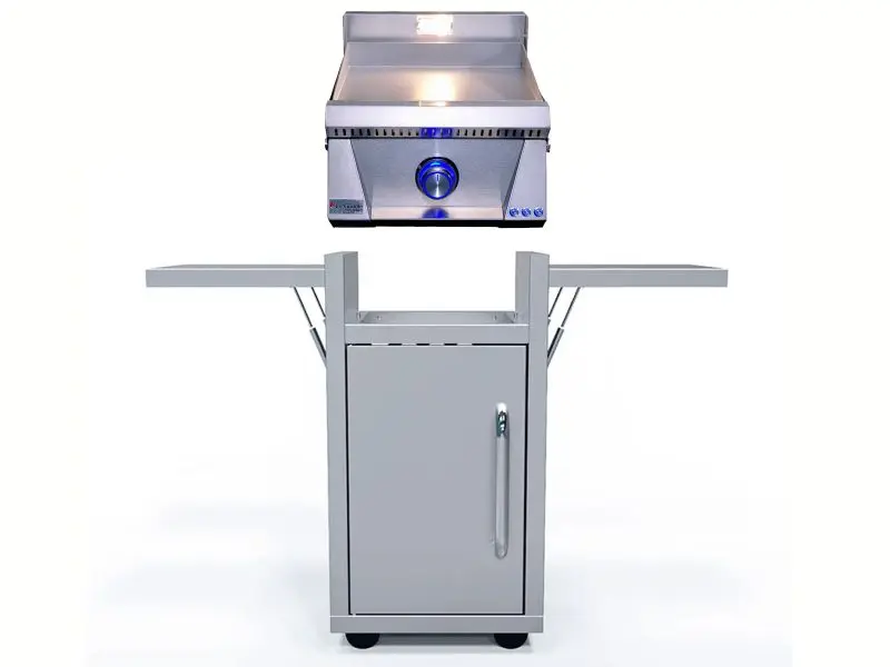 Le Griddle Pro Series 40 16-Inch 1-Burner Freestanding Gas Griddle with Lights - 3mm Plate