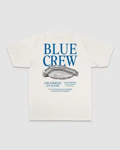SALE! Los Angeles Blue Crew Unisex T-Shirt - Premium Streetwear Style Baseball Fashion Cotton, Full Colors, Full Sizes, For Men, For Women