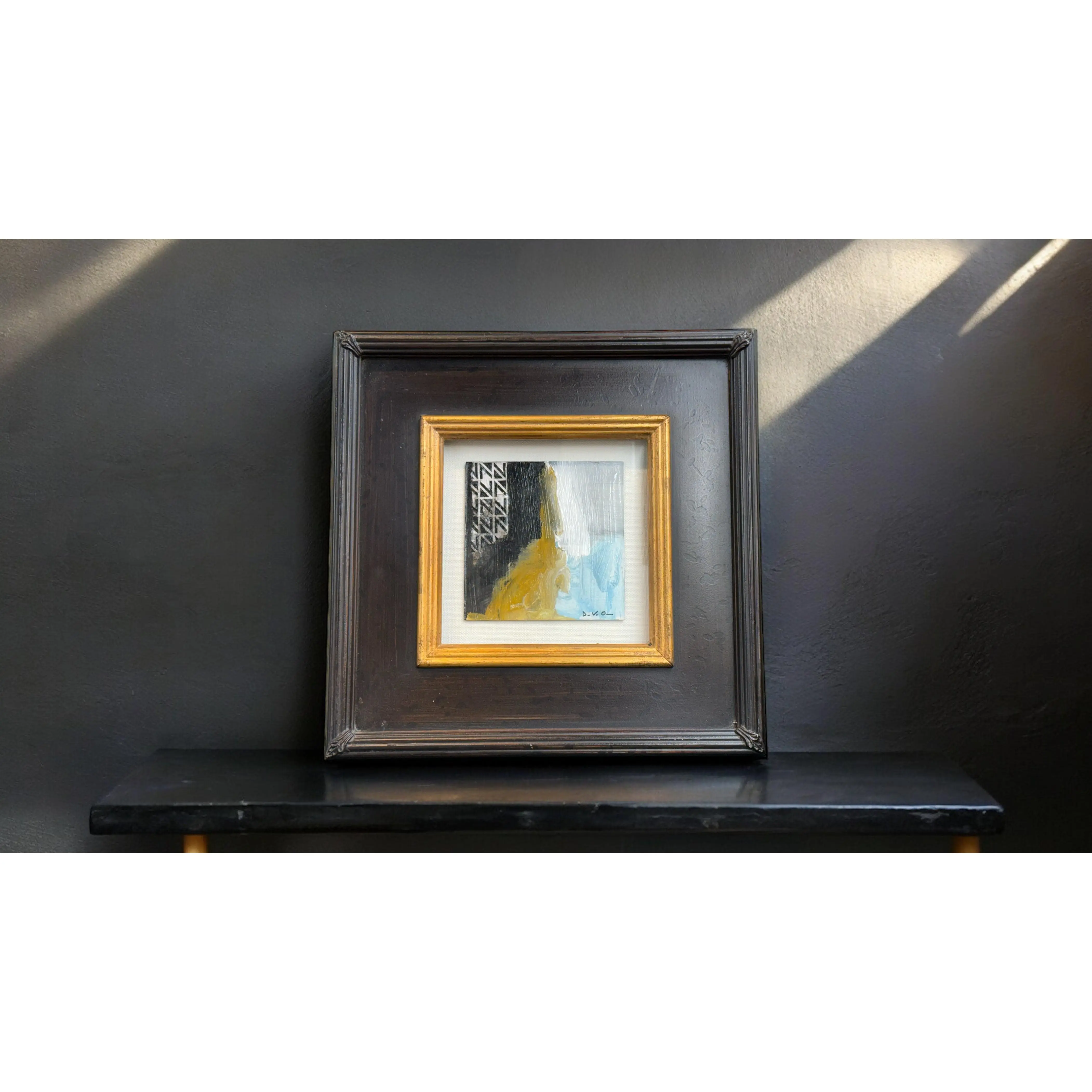 Collage on Board in Custom Frame