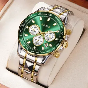 2026 Trend Pick Swiss Luxury Men's Mirror Watch - Waterproof, Luminous, Multifunctional Quartz ChronographLuxury versatile timepiece, an exquisite gift for men, delivers full aura for commuting and business outfits.