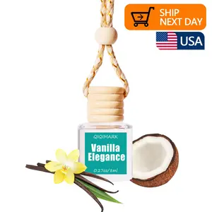 1PCS Car Perfume Pendant Hanging Bottle With Flower,Empty Colorful Glass Car Air Freshener Diffuser Essential Oil Perfume Vials Diffuser Ornament