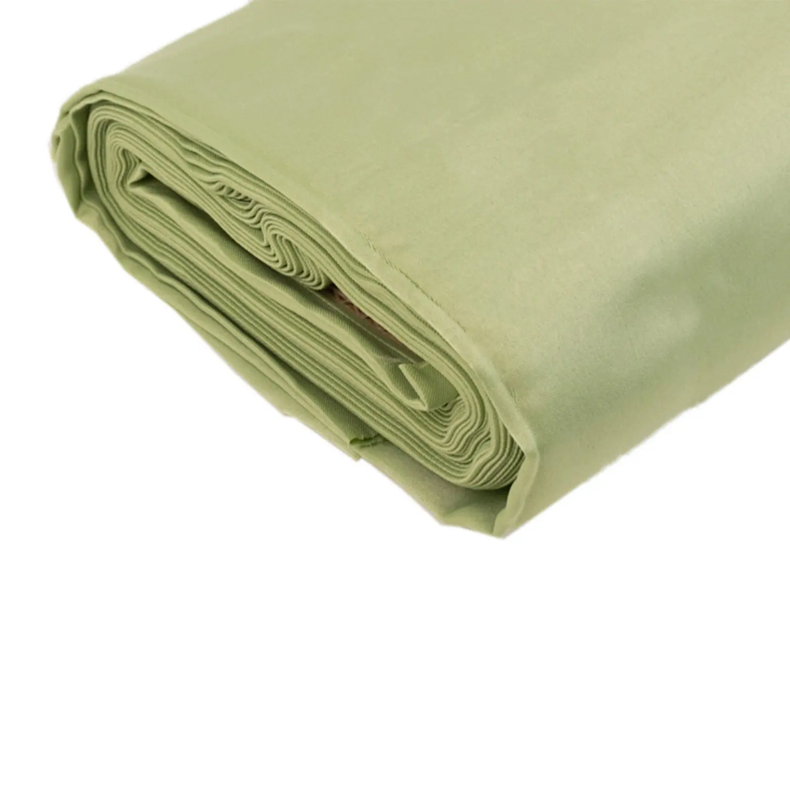 Sage Green Lamour Satin Fabric Bolt, Heavy Matte Satin Fabric By The Yard - 54"x10 Yards