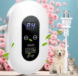 Plug-in Ozone Air Ionizer – 99% Odor Removal for Pets, Smoke & Formaldehyde Home Air Freshener & Purifier, Ozone Deodorizer for Strong Indoor Odors