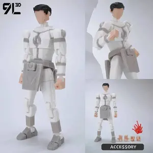9L3D Printed Dummy 13 Lucky 13 T13 Invincible Omni Warrior  Articulated American Comic Collectible For Your Desk Gift For Friend