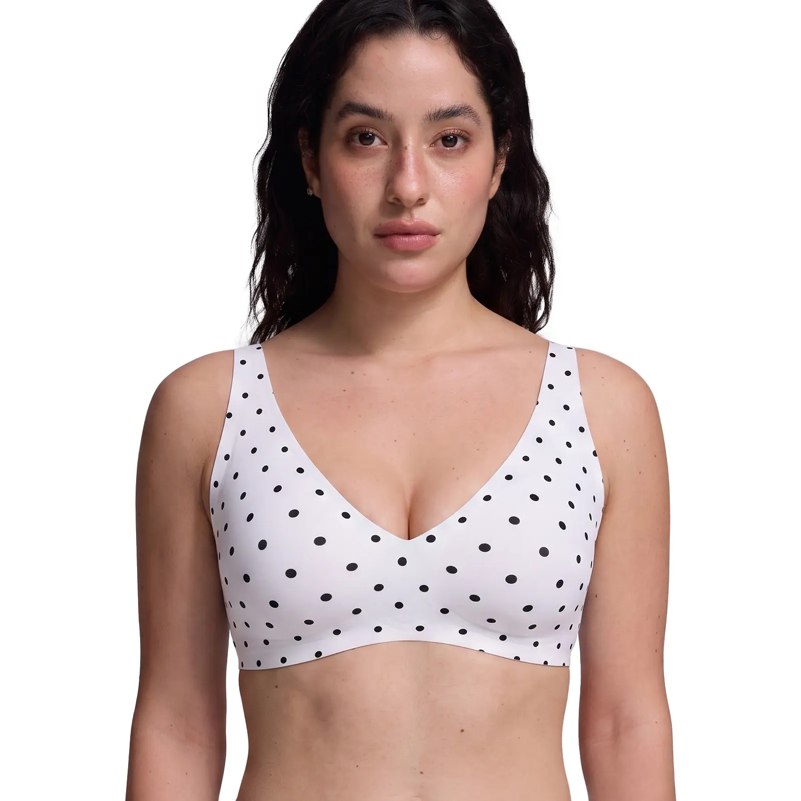 White polka dot