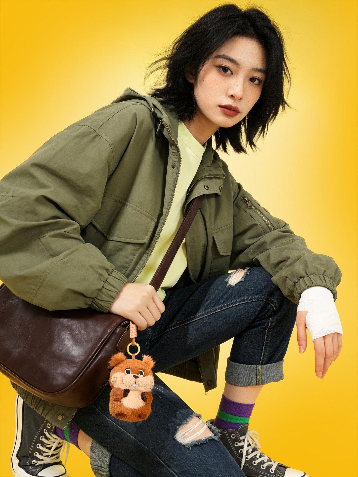 Pixar Original Product River Otter “Transformation Plan” Merchandise — Lizard Mei Bao Doll,Figurine, Quirky Doll Gift, Birthday Gift