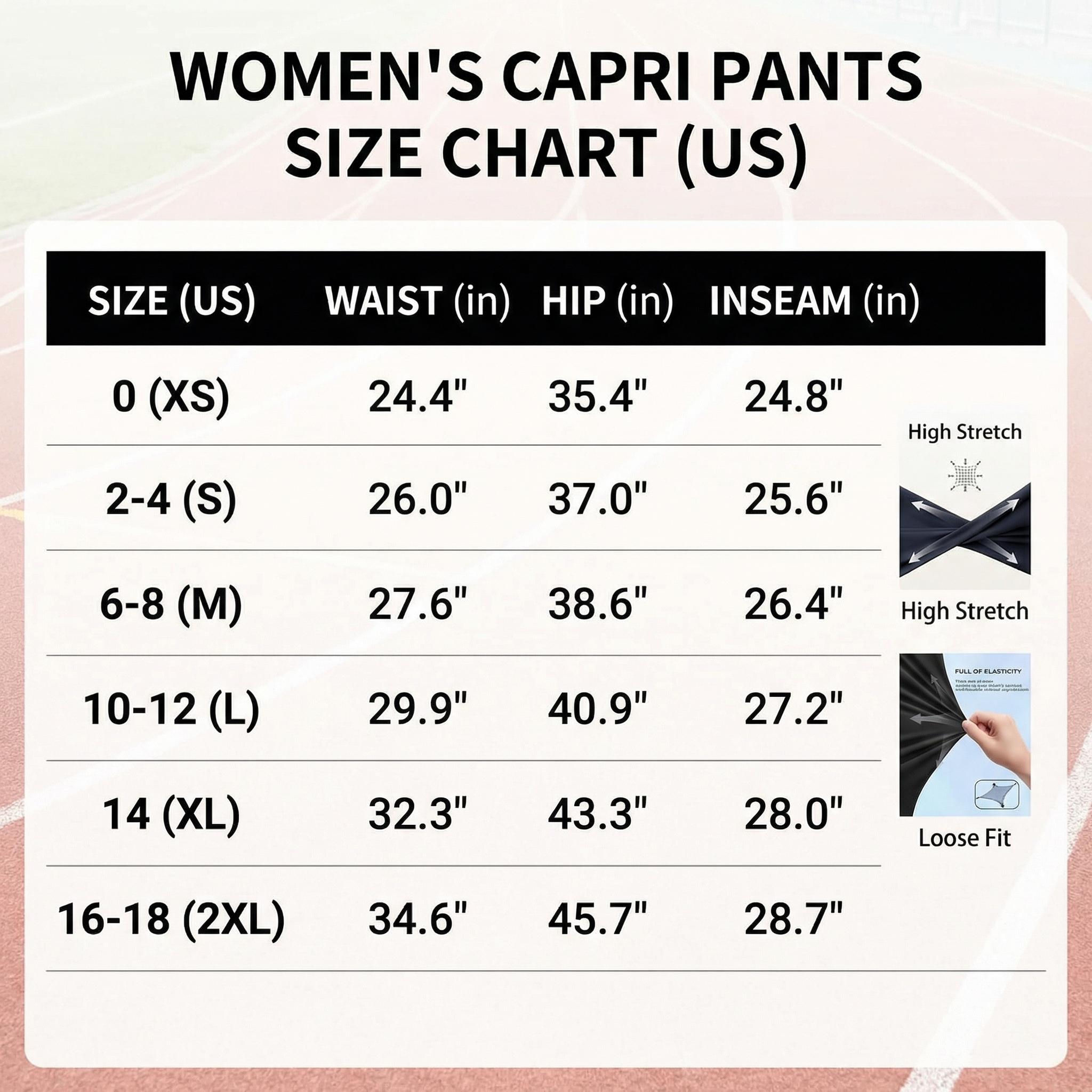 1 piece women’s ice silk breathable high-stretch capri pants with drawstring waist and zippered pockets, comfortable and skin-friendly, suitable for outdoor jogging and gym workouts