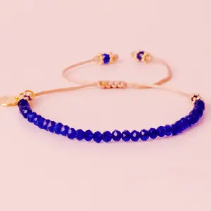Friendship Crystal Yale Blue Bracelet