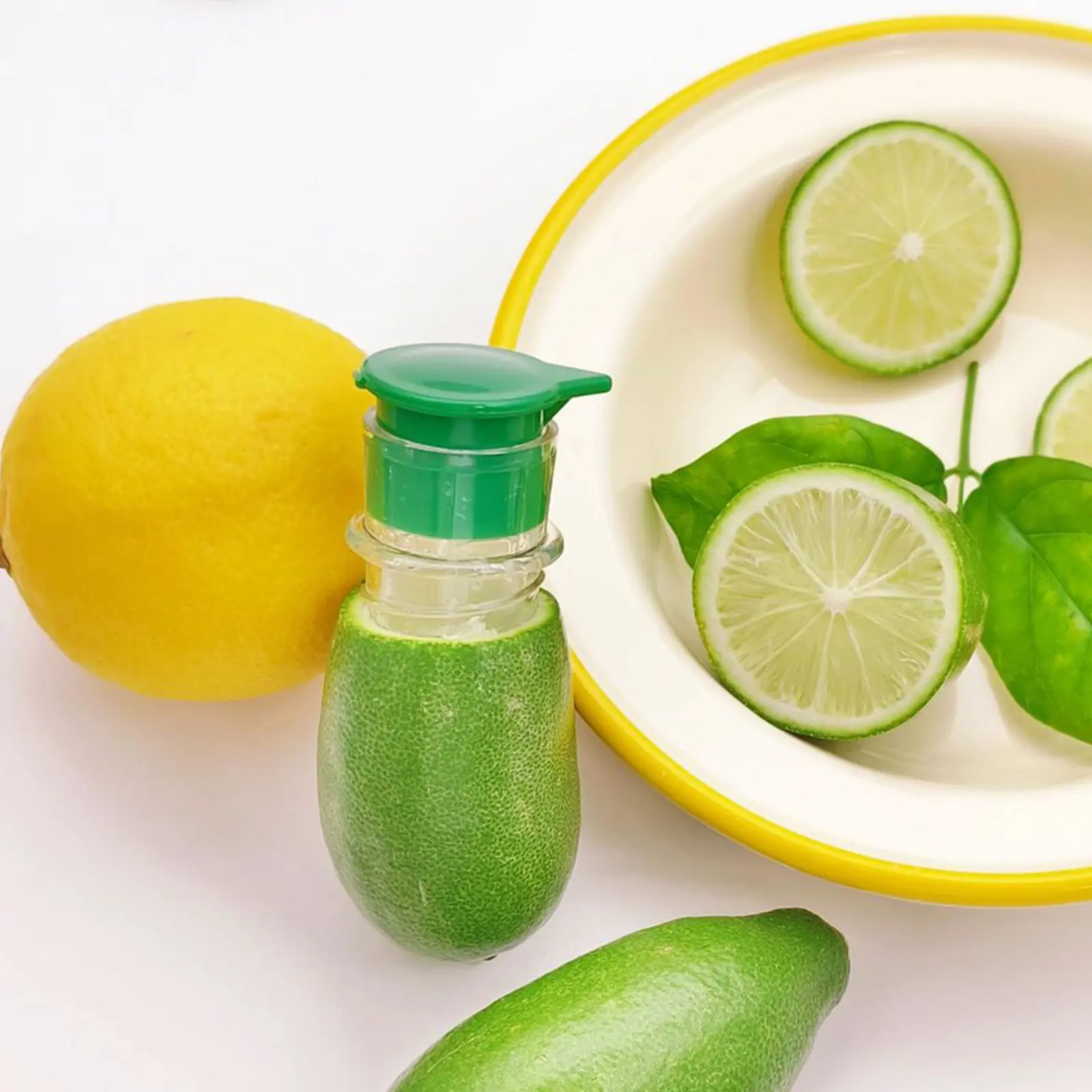 2-Pack BPA-Free Plastic Durable Fruit Tool, Citrus Press, Lemon Squeezer, Lime Juicer – Kitchen Utensil Gadget