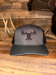 112 Trucker Hat – Gray/Black