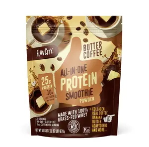 Butter Coffee Protein Smoothie Beverage