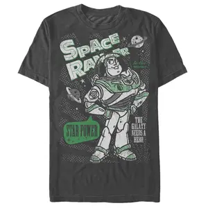 Men's Toy Story Buzz Lightyear the Galaxy Needs a Hero T-Shirt