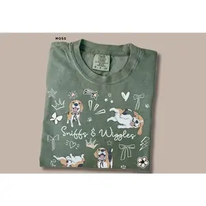 [Sale up to 50%] La vie de Beagle Shirt Cute Dog Lover T-shirt Trendy Doodle Comfort Colors Tee Beagle Mom Gift Beagle Puppy Top Funny Gift for Beagle Owner