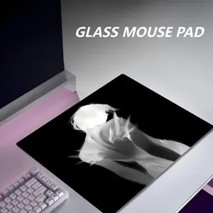 Control Type Glass Mouse Pad Professional Fps Gaming Smooth Feel, High-Quality Precision Control Surface, Ideal for Gamers & PC Users