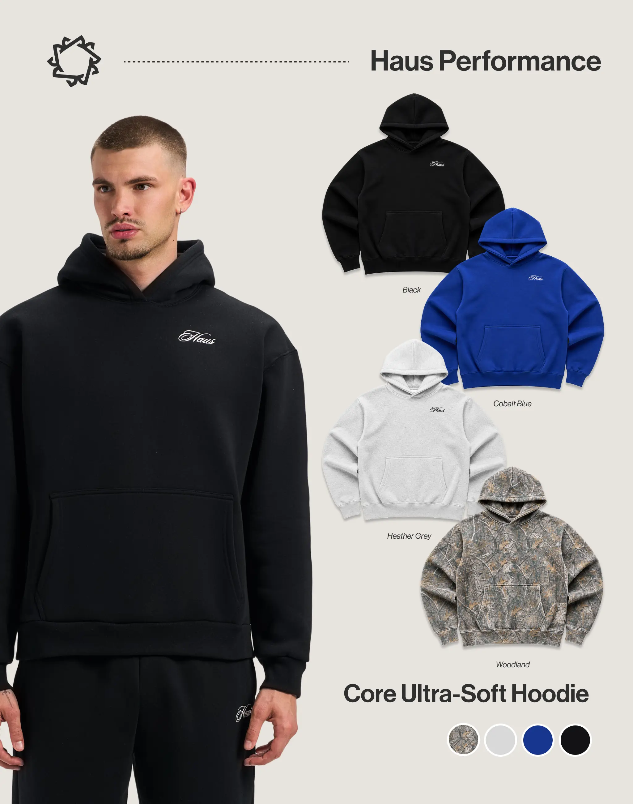 Haus | Core Ultra-Soft Hoodie