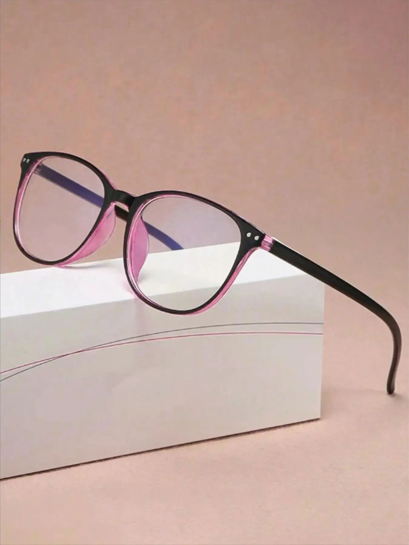 Unisex Simple Style Square Frame Eyeglasses, Trendy Casual Eyeglasses for Everyday Use, Fashion Accessories for Outdoor Activities, Stylish Square Frames, Square Frame Eyewear