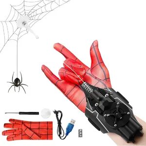 Automatic Spider Web Launcher - 10FT Retractable Spider String Shooter For Kids Role Play | Superhero Toy & Perfect Birthday/Party Gift
