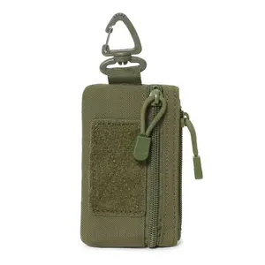 Includes shipping fee. Outdoor hiking/trekking everyday casual waist bag for coins, keys, and small items; portable zippered pouch, multi-purpose waist pack.