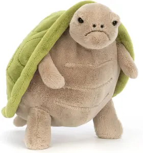 Timmy Turtle Stuffed Animal, 11 inches - Reptile Plush Toy - Classic Children's Gift, Cat Toys