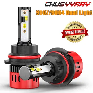 For Ford Mustang Gt Svt Cobra 1994-2004 9007 LED Headlight High Low Beam Bulbs