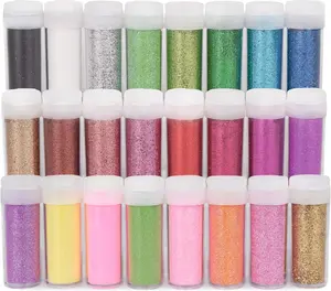 Glitter, 1 LB/16OZ Snow Glitter for Crafts, Ribbon, Iridescent Glitter Snow Craft Glitter Flakes Glitter for Resin Arts  Christmas Decor