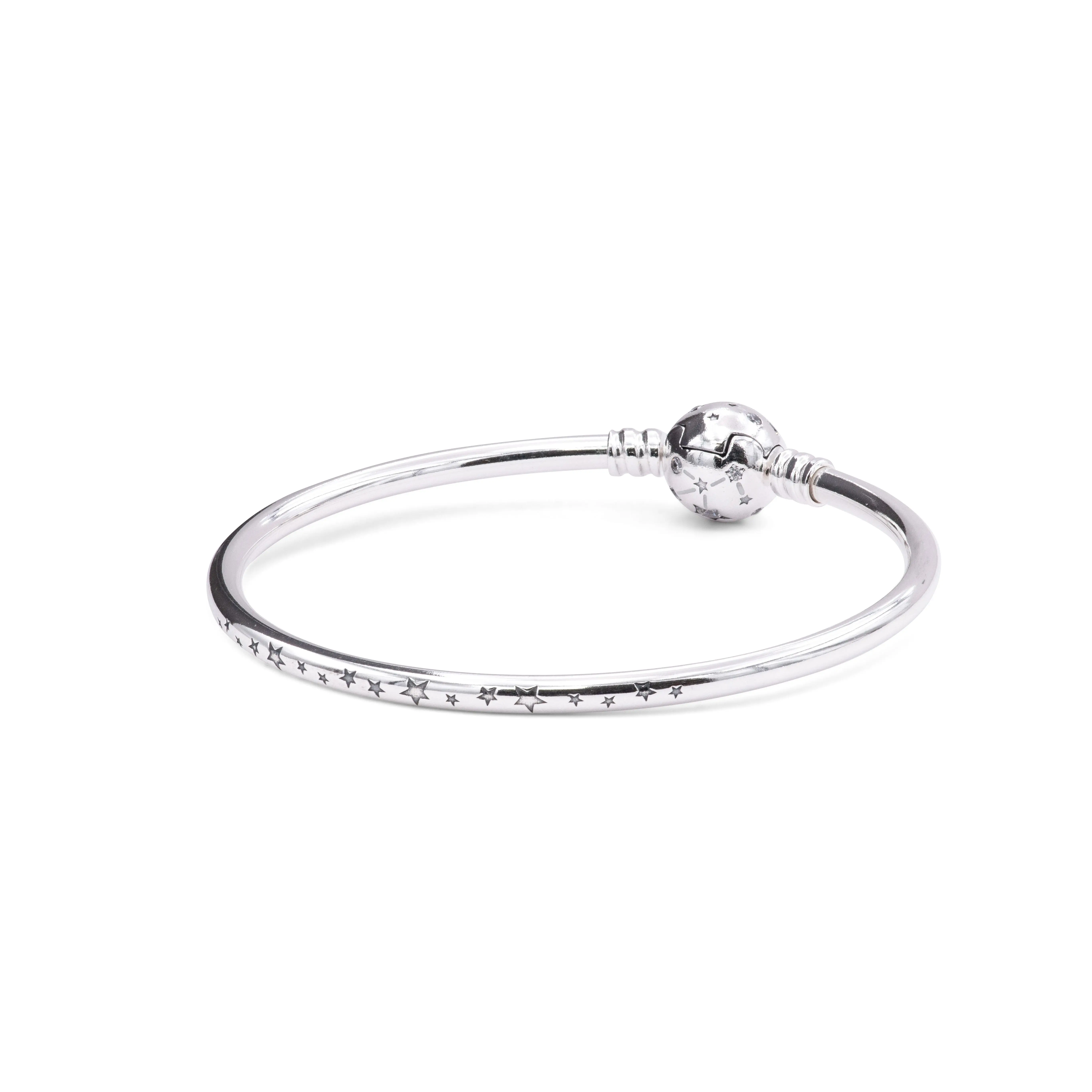 Pandora Moments Stars & Galaxy Bangle 590009C01-17