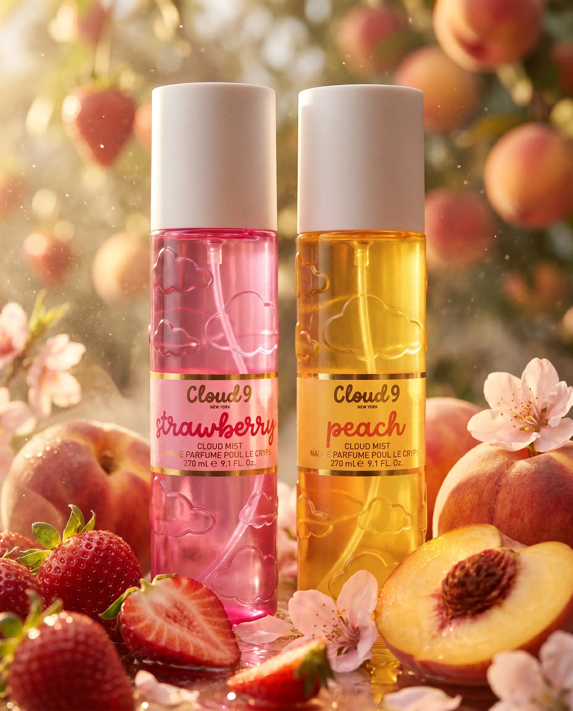 Summer Mist bundle - Strawberry and Peach Body Mist