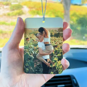 Car Freshener with Your Photo, Anniversary Gift for Her, Anniversary Gift for Him, Custom Car Scent, Personalized Photo Car Freshie, Gift for Boyfriend, Gift for Husband, Gift for Her, Gift for Girlfriend
