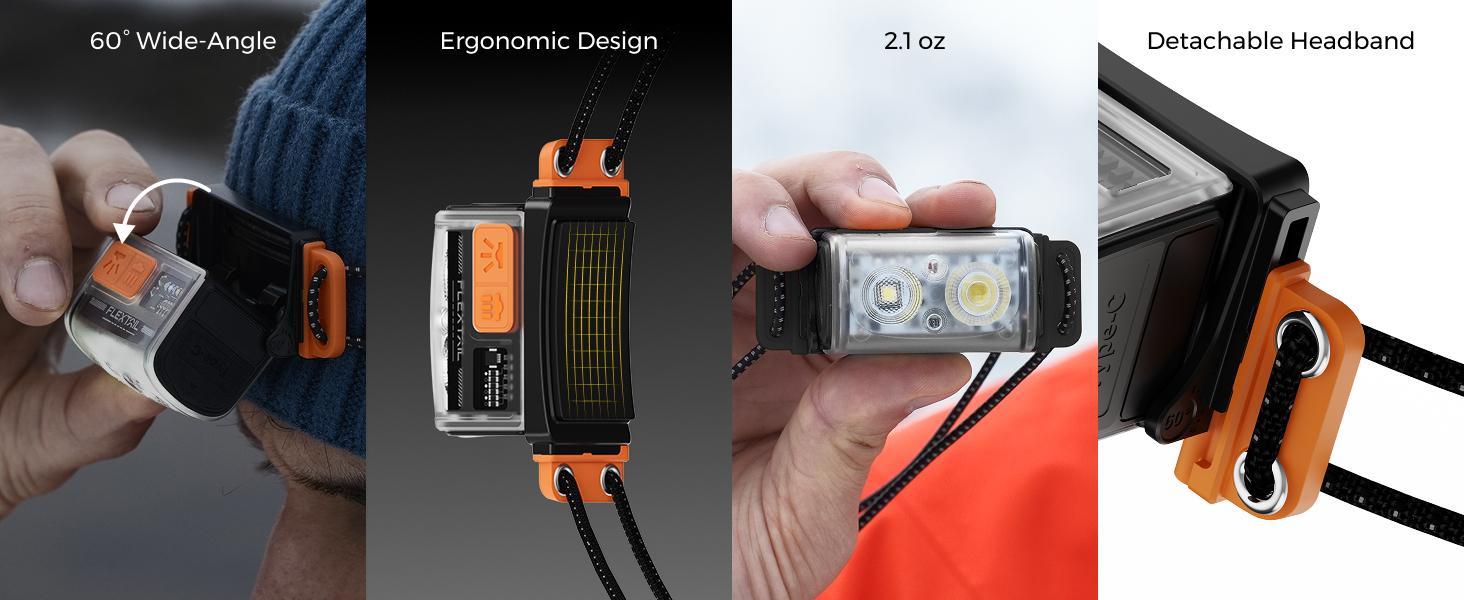 Flextail TINY HELIO 600Z 2025——Ultra-Light 600 Lumens Headlamp