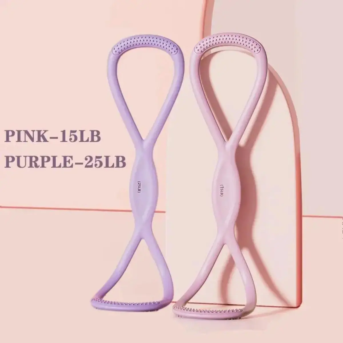 Pink 15LB + Purple 25LB