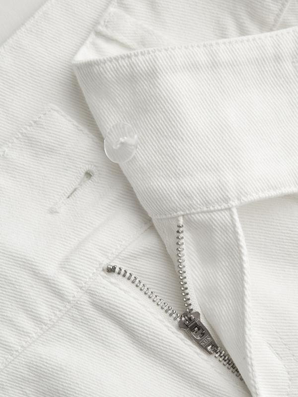 Cider Denim Low Rise Baggy Jeans - Fitted Minimalist Basic Trouser for Womenswear Streetwear