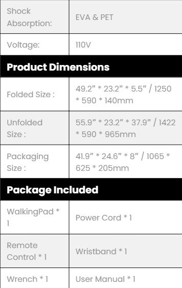 WalkingPad Z1R Folding Treadmill With Handrail