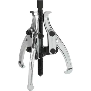 6-Inch 3-Jaw Gear Puller,  for Gears, Pulleys, Bearings and Flywheels, Fully Assembled, CR-V Steel