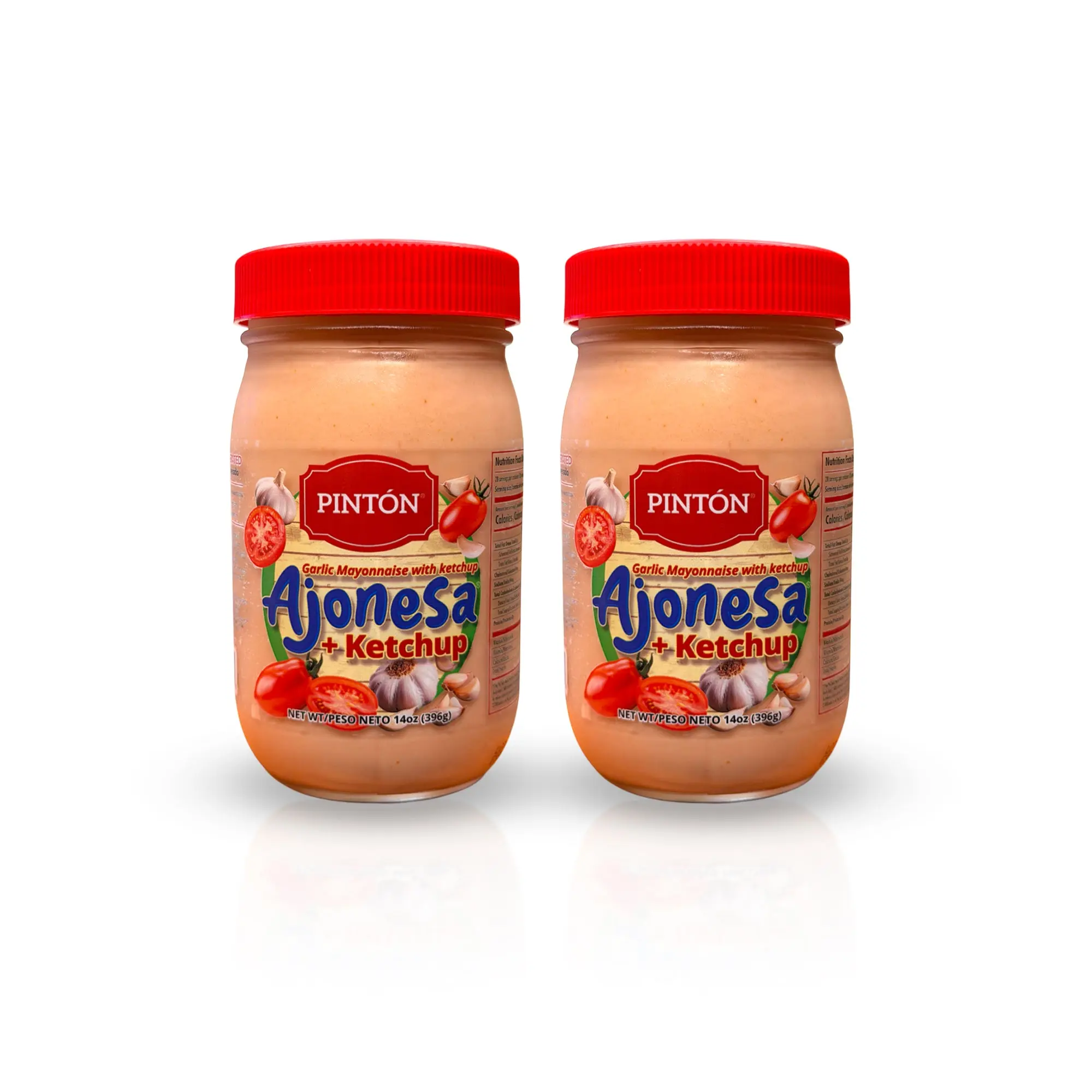 Pintón Mayoketchup – (PACK2) Creamy Garlic Ajonesa & Tangy Tomato Blend (Ahorra más) Pintón Mayoketchup – (PACK2) Creamy Garlic Ajonesa & Tangy Tomato Blend (Ahorra más)