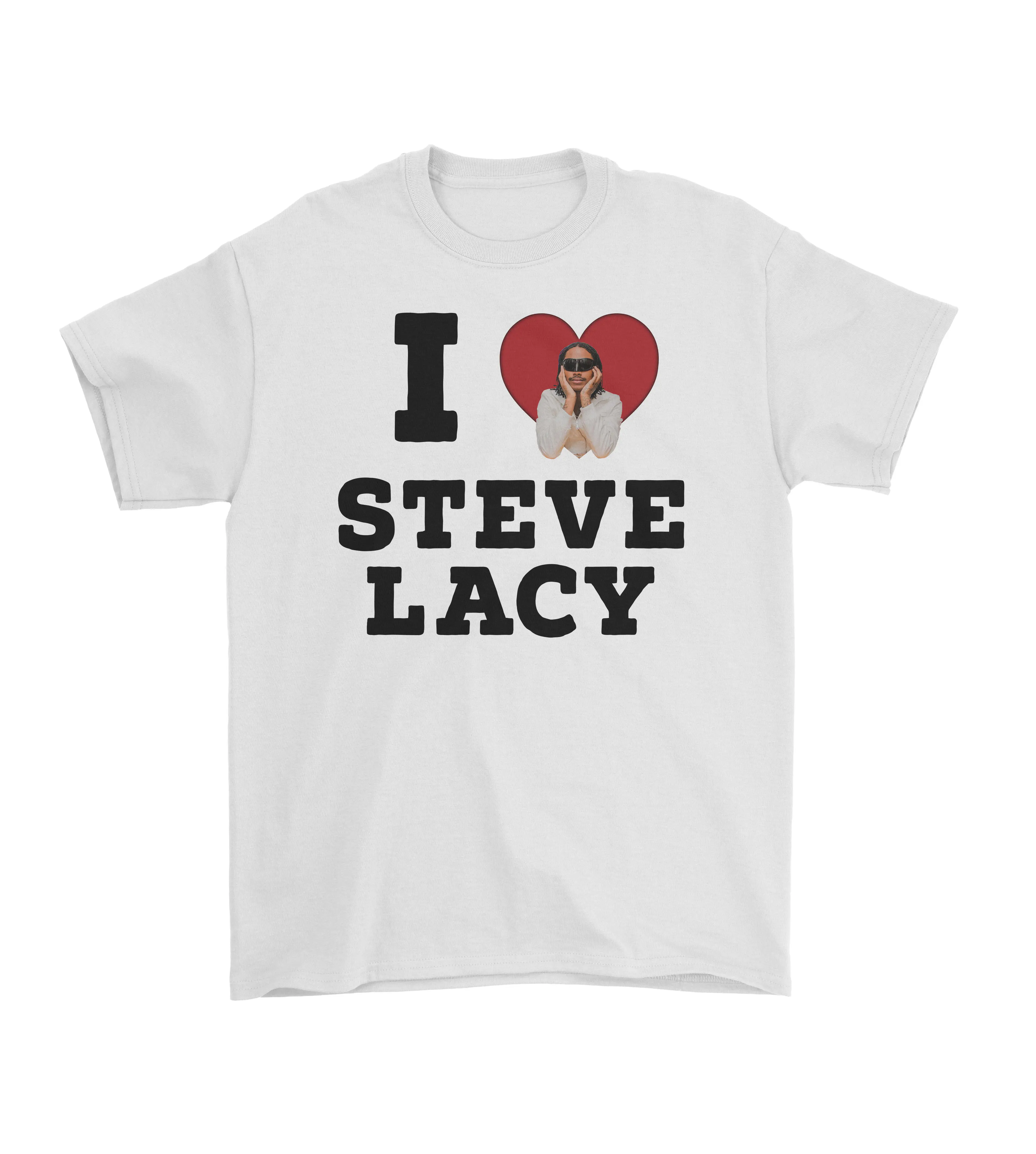 I Love Steve Lacy Hip Hop  t Shirt, Sweatshirt Size S_3XL Fabric