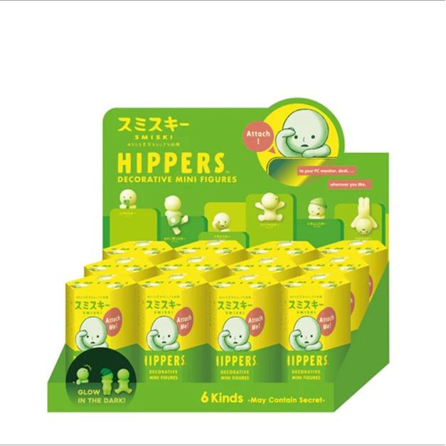 SMISKI Hippers Figures Decorative Dolls for Kids Fans - Adorable Phone Decoration with Nano Double-Sided Tape - Smartphone & Cellphone