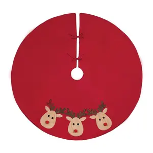 C&F Home 54" Reindeer Games Tree Skirt