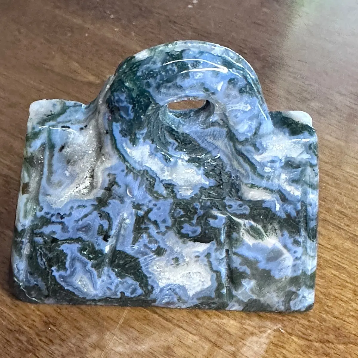 Ocean Jasper Crystal purse