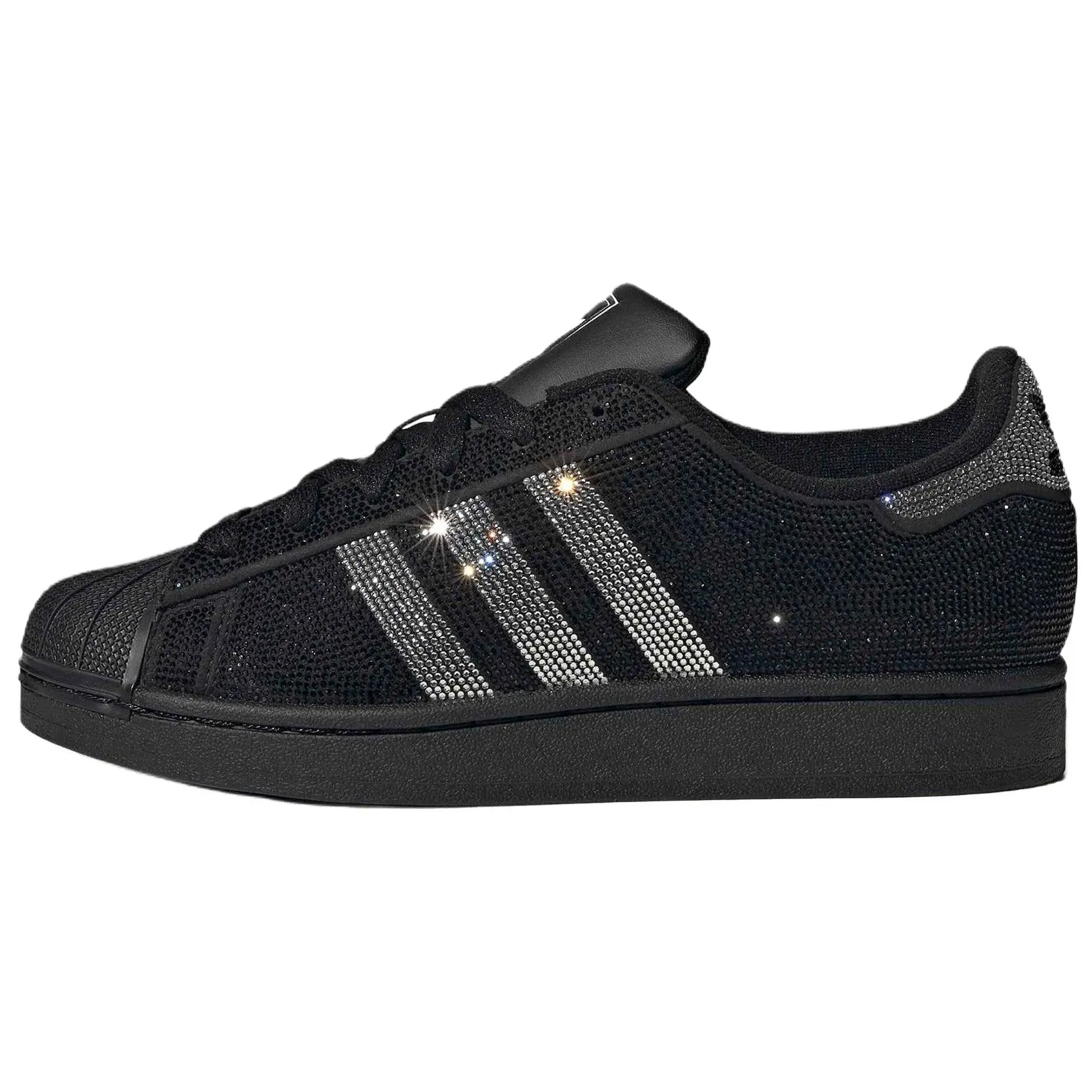 Adidas Originals Superstar 2 Skateboard Shoes Women's Black Silver IH4200