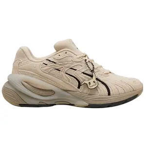 Puma Inverse Mimikyu Authentic Collaboration Men's Unisex Closed Athletic Sneaker - Art-Inspired, Beige-Trimmed, Black, Collectible, Gym-To-Street Casual Trainers for Training, Casual Walking, Mushroom Brown Footwear, Art-Inspired Casual Trainers