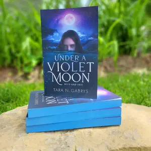 Under A Violet Moon + Special edition + signed copy + Young Adult fantasy