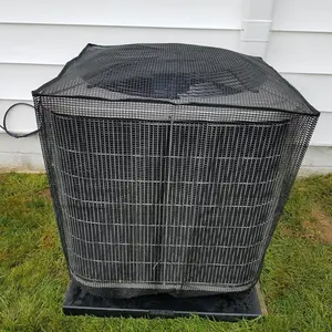 Full Mesh Air Conditioner Cover - AC Cover Designed to Protect Coils from Clogging - Leaves, Grass, dust and Debris - Outdoor Protection
