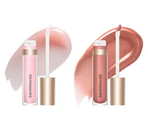 bareMineralsGleam On Full-Size Lip Gloss-Balm Duo
